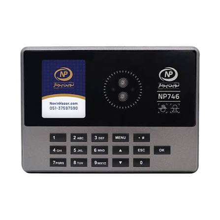 دستگاه حضور غیاب اسکن چهره و اثر انگشت NP746